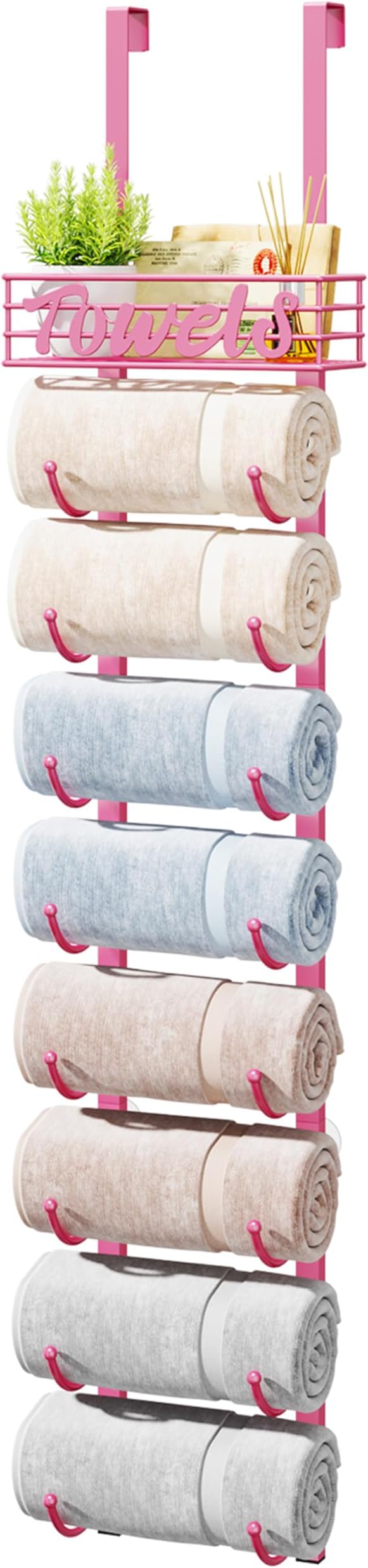 HapiRm Towel Racks for Bathroom Storage by HapiRm