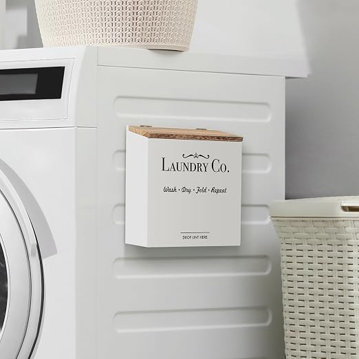 Magnetic Lint Bin for Laundry Room - Image 2