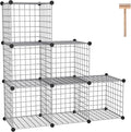 C&AHOME Wire Cube Storage, 6 by CAHOME