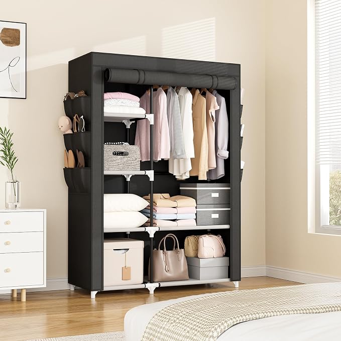 VTRIN Wardrobe Closet, 41.7 Inch Wide Portable Closets - Image 7