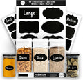 96 Chalkboard Labels for Storage Bins, Chalkboard Stickers by SAVVYSORTED%C2%AE
