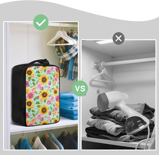 Sunflower Steamer Accessories Case Heat Resistant Iron Carrying Pouch - Image 4