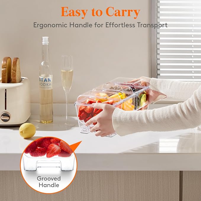 Lifewit 2 Pack Taco Bar Serving Set - Image 7