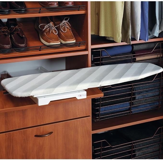 Ironing Board Shelf Mounted by Unknown