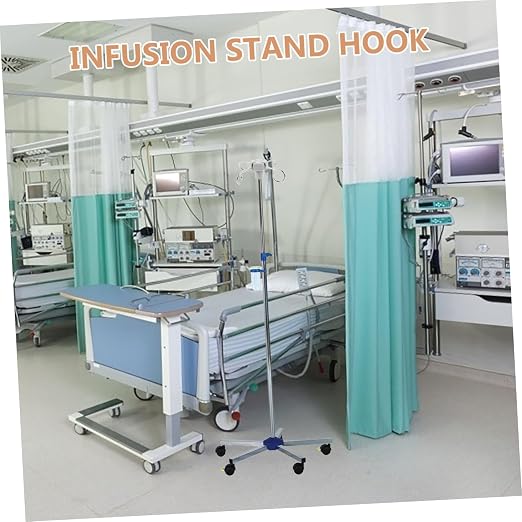 Infusion Rack Hanging Hook Hospital Clinic Drip Stand Coat Hooks Accessory - Image 5