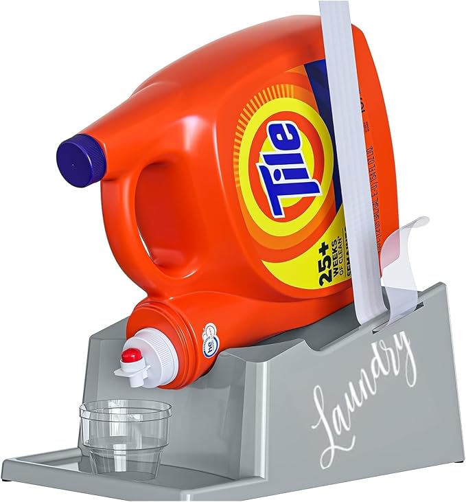 Skywin Laundry Detergent Holder Stand Organizer and Drip Tray - Image 5
