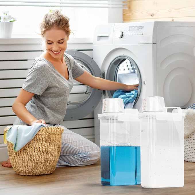 Laundry Detergent Dispenser-2 Pack, 78 oz Detergent Dispenser - Image 7