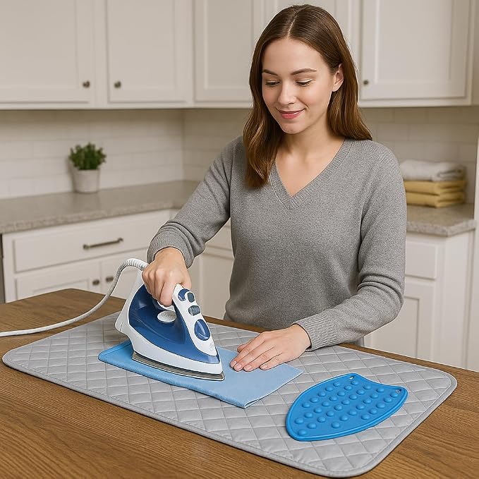 Iron Anywhere Quilted Magnetic Ironing Mat - Image 5