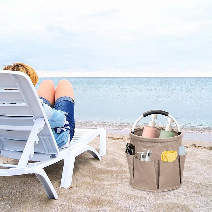 17L Cleaning Caddy with Handle, 4.5 Gallon Cleaning Supply Caddy Foldable - Image 9