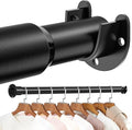Mavivegue Closet Rod, 17 to 84 Inch Adjustable Closet Rods by Mavivegue