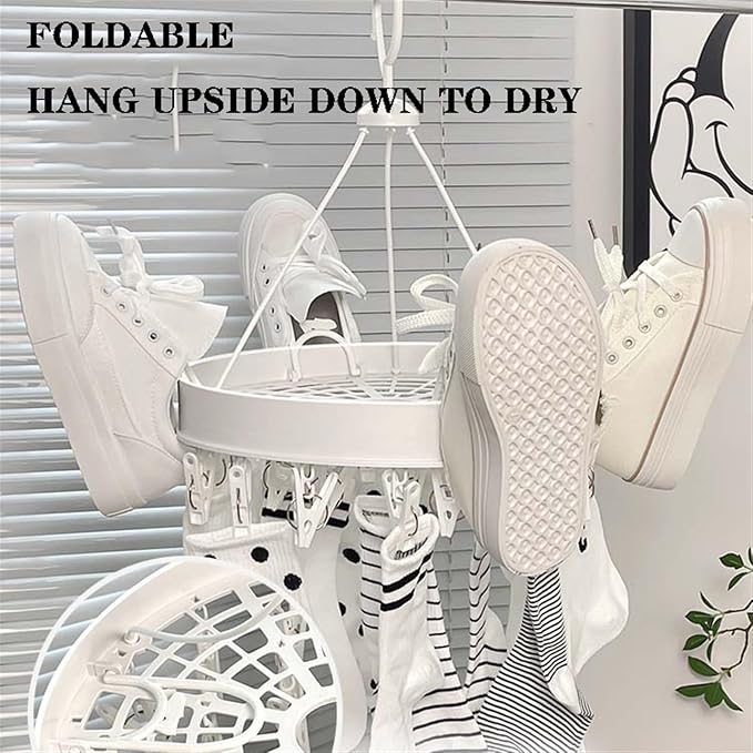 Round Drip Hanger, Sock Drying Rack - Image 4