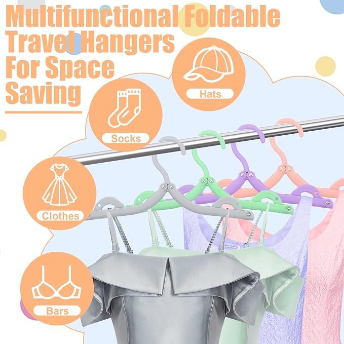 40 Pcs Folding Hangers - Image 7