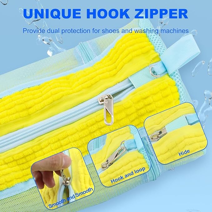 Shoe Washing Machine Bag, Laundry Shoe Bag - Image 3