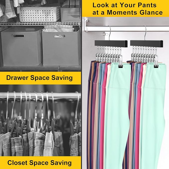 Legging Organizer for Closet, Pants Hangers - Image 6