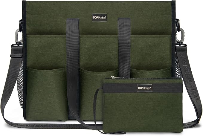 TOPDesign Utility Water Resistant Tote Bag by TOPDesign