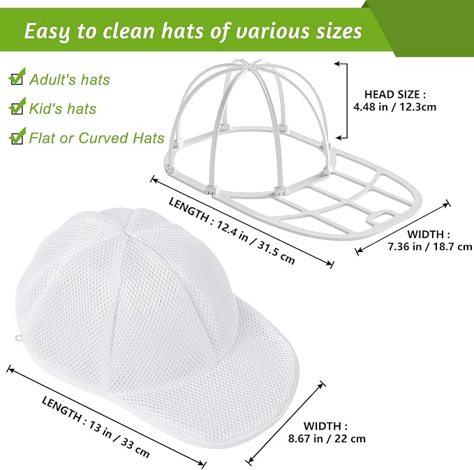 Eiito Hat Washer Cage Hats Cleaner, Hat Washer - Image 5