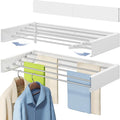 Wall Mounted Foldable Clothes Drying Rack, 31.5-Inch Wide, 5 Stainless Steel by DiscovertheEleganceofAir-drying