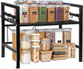 Kitchen Countertop Shelf Organizer, Expandable Microwave Shelf Stand by Unknown
