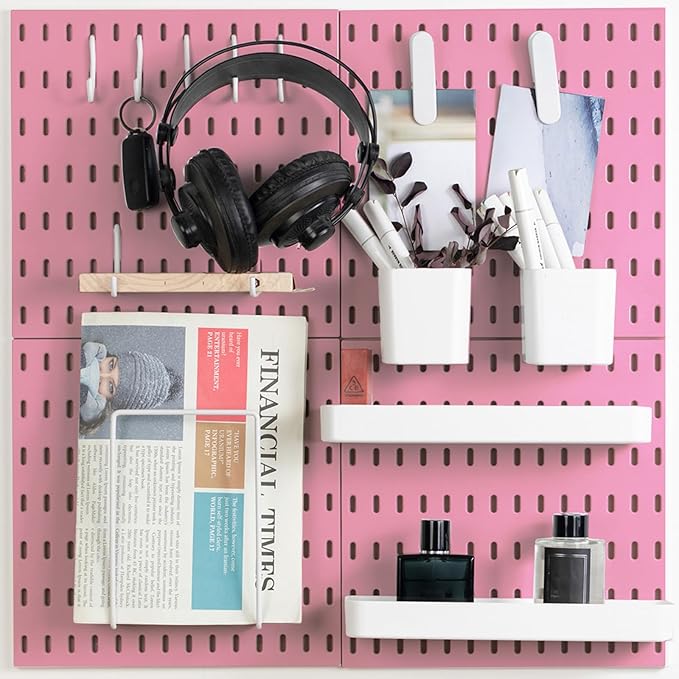 Pegboard Combination Kit, Wall Mounted Storage Set by MULSAME