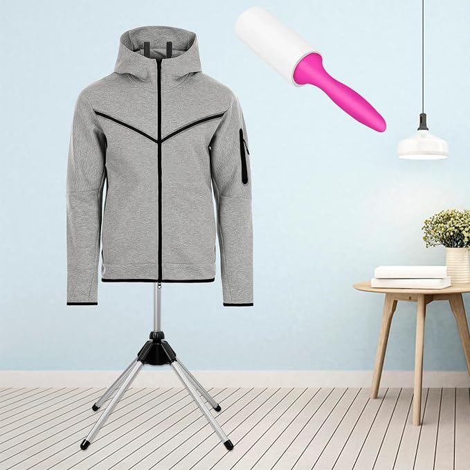 Iron Steamer Stand Rack, Telescopic Garment hanger - Image 8