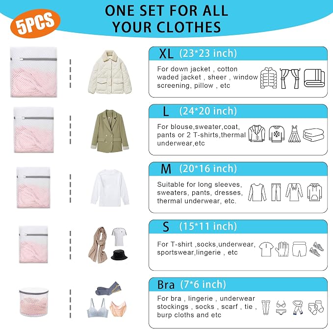 Shoe Washing Machine Bag, 2 Pack – Laundry Shoe Bag - Image 6