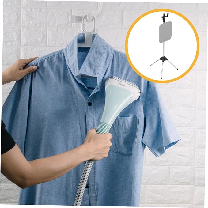 Foldable Clothes Steamer Rack Adjustable Ironing Bracket Portable Clothes - Image 9