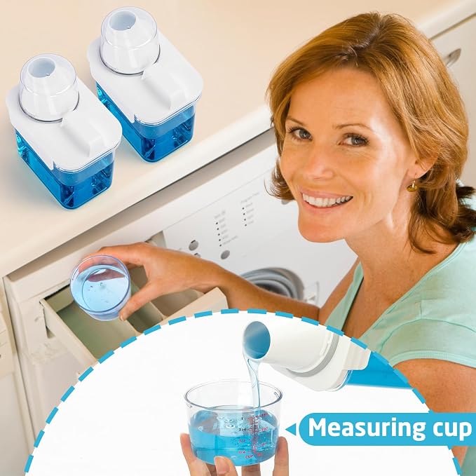 Laundry Detergent Dispenser-2 Pack, 37 oz Detergent Dispenser - Image 4