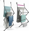 BLACK+DECKER Over The Door Expandable Telescopic Drying Rack, Clothes Organizer by BLACKDECKER