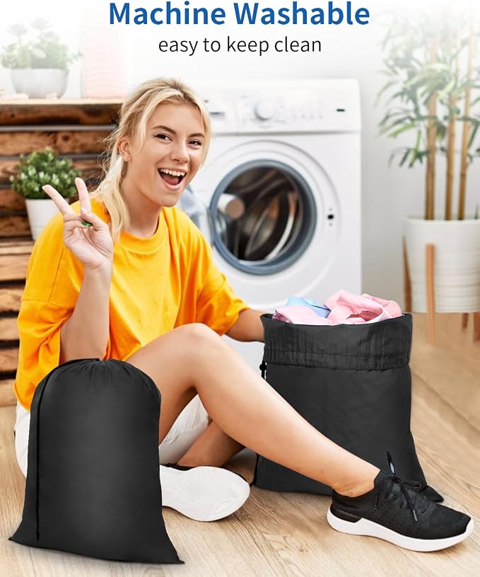 OTraki Small Laundry Bag 16x20 Inch Laundry Sack Bag - Image 6