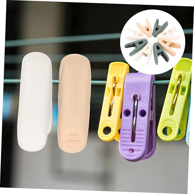 DOITOOL 15Pcs Plastic Clothes Pins Laundry Clips - Image 9