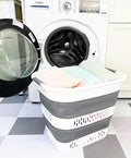SAMMART 40L Foldable Plastic Laundry Basket by SAMMART