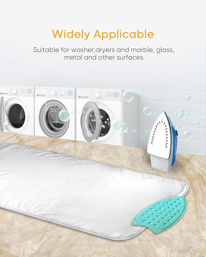 Ironing Mat, Thickened Ironing Blanket Ironing Pad, Double-Side Using Heat - Image 6