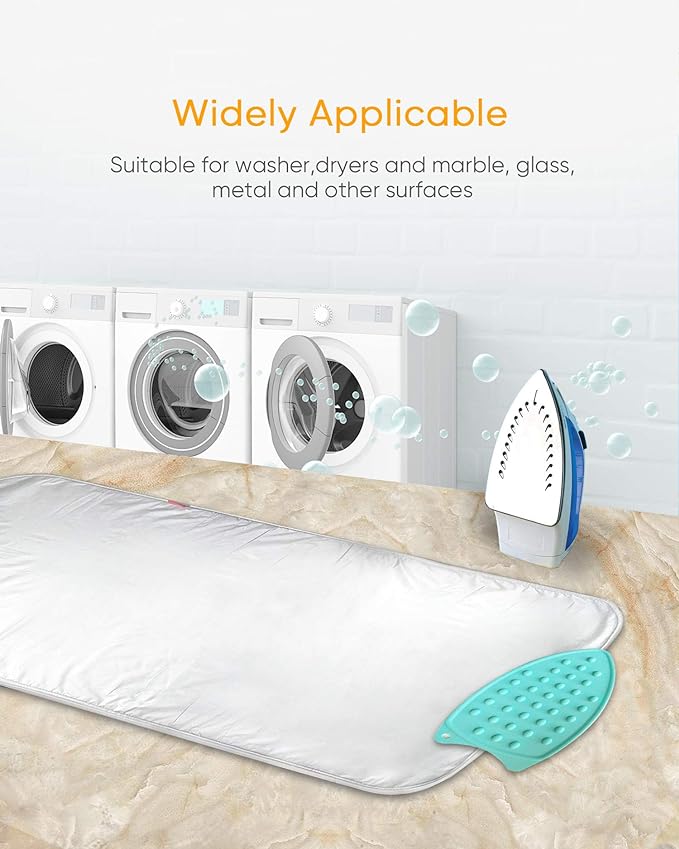 Upgraded Thick Ironing Blanket, Travel Ironing Mat Ironing Pad, Portable - Image 6