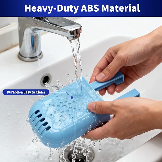 2 Pack Adjustable Toilet Tank Tablet Holder – Controlled Release Bleach Tablets - Image 7