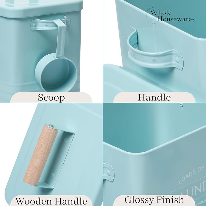 WHOLE HOUSEWARES Laundry Powder Container - Image 6
