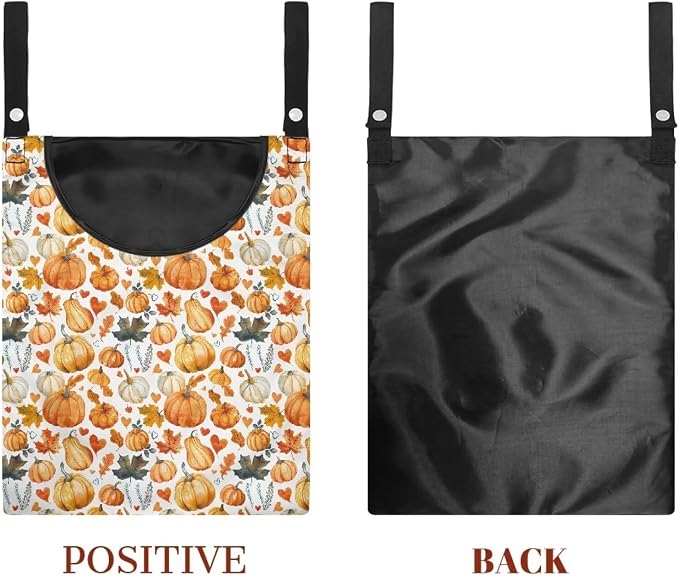 Halloween Clothespin Bag with Hanging Hook Clothes Pin Holder Waterproof - Image 7