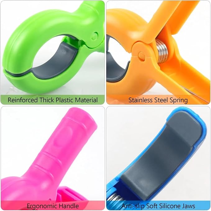 2/4pcs Beach Towel Clips - Image 2