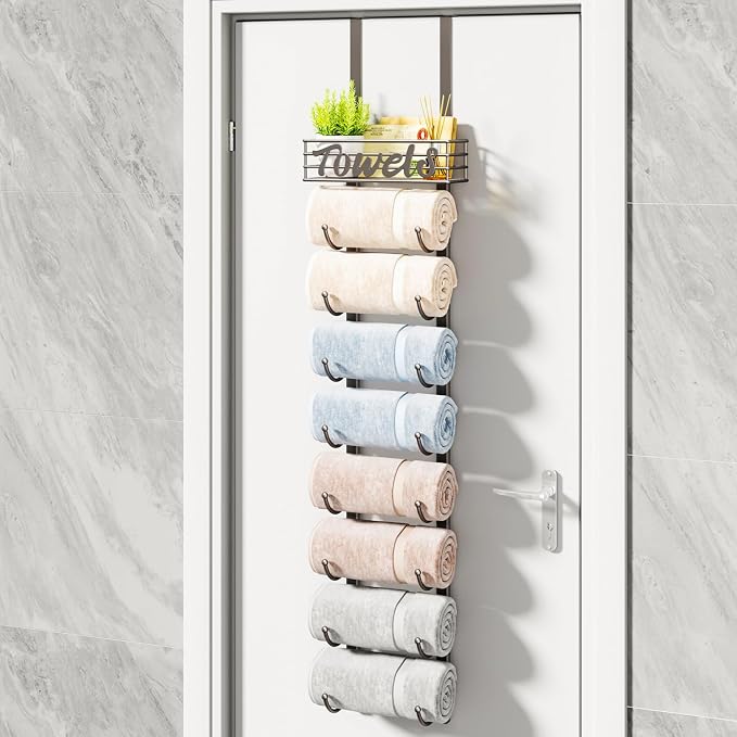 HapiRm Towel Racks for Bathroom Storage - Image 8