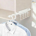 12" Valet Rod for Closet Pull Out, Retractable Slide Out Closet Valet Rod for by JUPITERWARRIOR