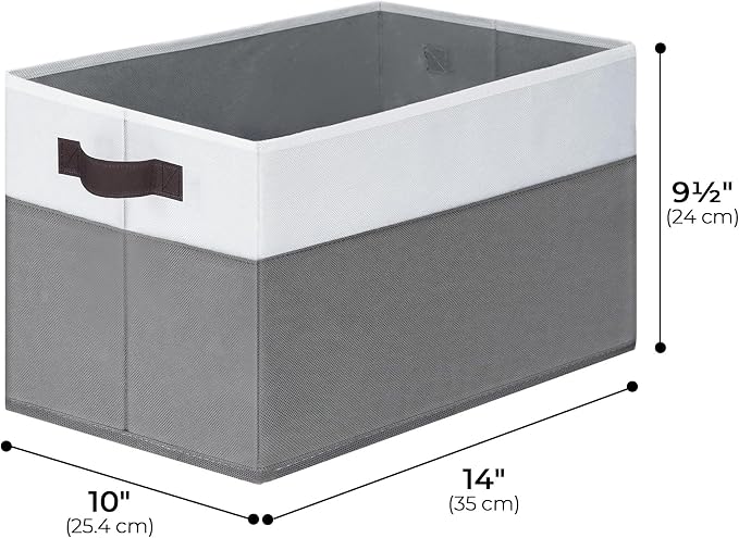 Cupic Cupid Storage Bins Closet, Fabric Closet Organizers and Storage, Large - Image 6