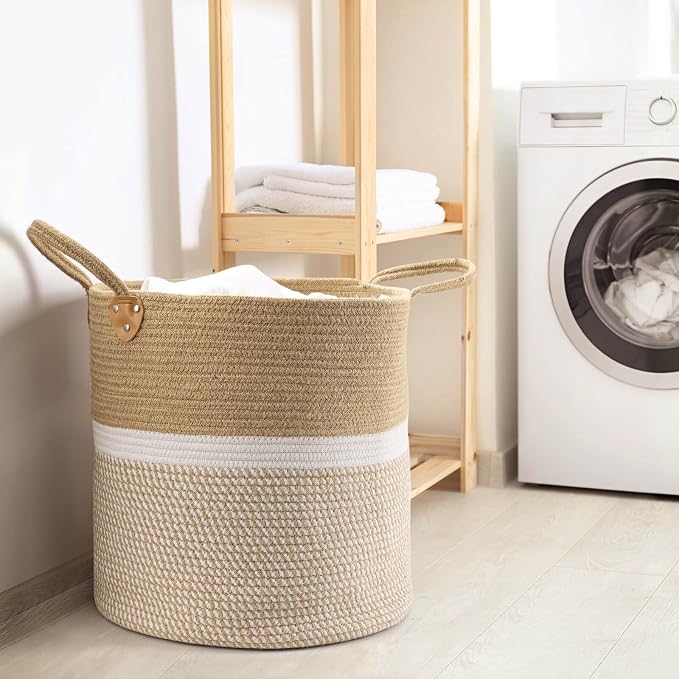 CHICVITA Extra Large Woven Storage Basket - Image 3