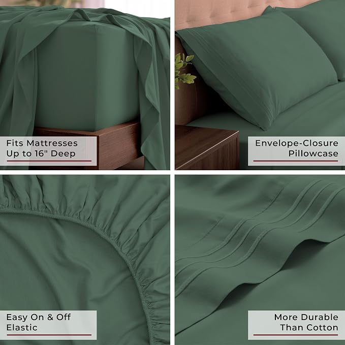 Mellanni California King Sheets Set - Image 5
