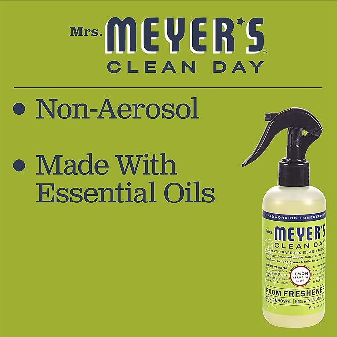 Mrs. Meyer’s Clean Day Room Freshener Spray, Lemon Verbena Scent, Instant & - Image 5