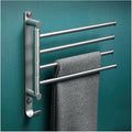 Brass Swing Out Towel Bar, Towel Rack by Unknown