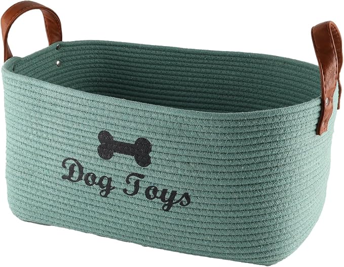 Geyecete X-Large Cotton Rope Dog Basket by Geyecete