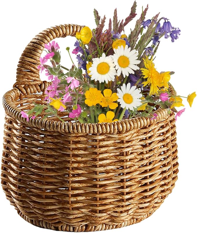 2 Wall Hanging Baskets Storage Basket Organizer - Image 5