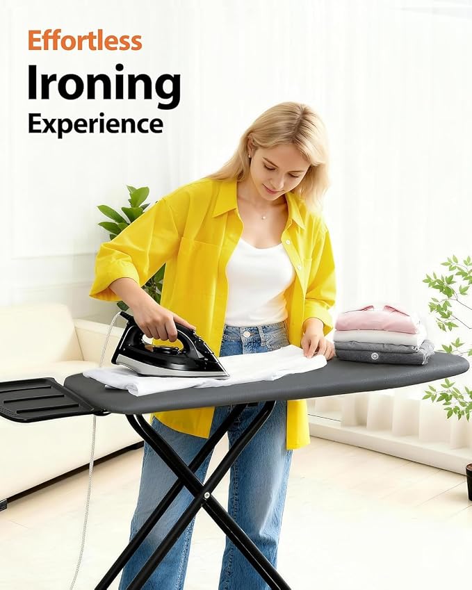 Full Size Ironing Board, Extra wide Foldable Iron Board, Heavy Duty Iron Rest - Image 5