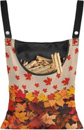 Maple Clothespin Bag Clip Large Capacity Storage Bag Machine Washable by Psesaysky