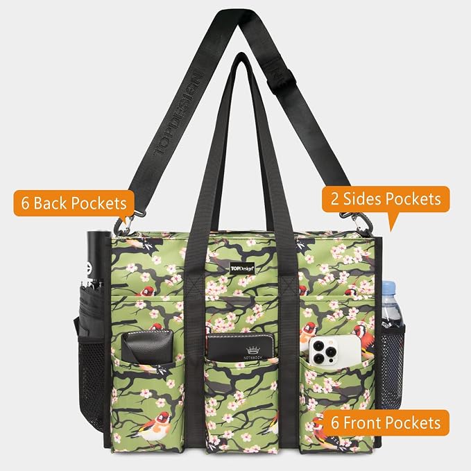 TOPDesign Utility Water Resistant Tote Bag - Image 4
