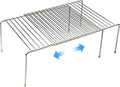 Tomorotec Space-Saving Stainless Steel Storage Rack, 12.8-22.8 in, Versatile by Tomorotec